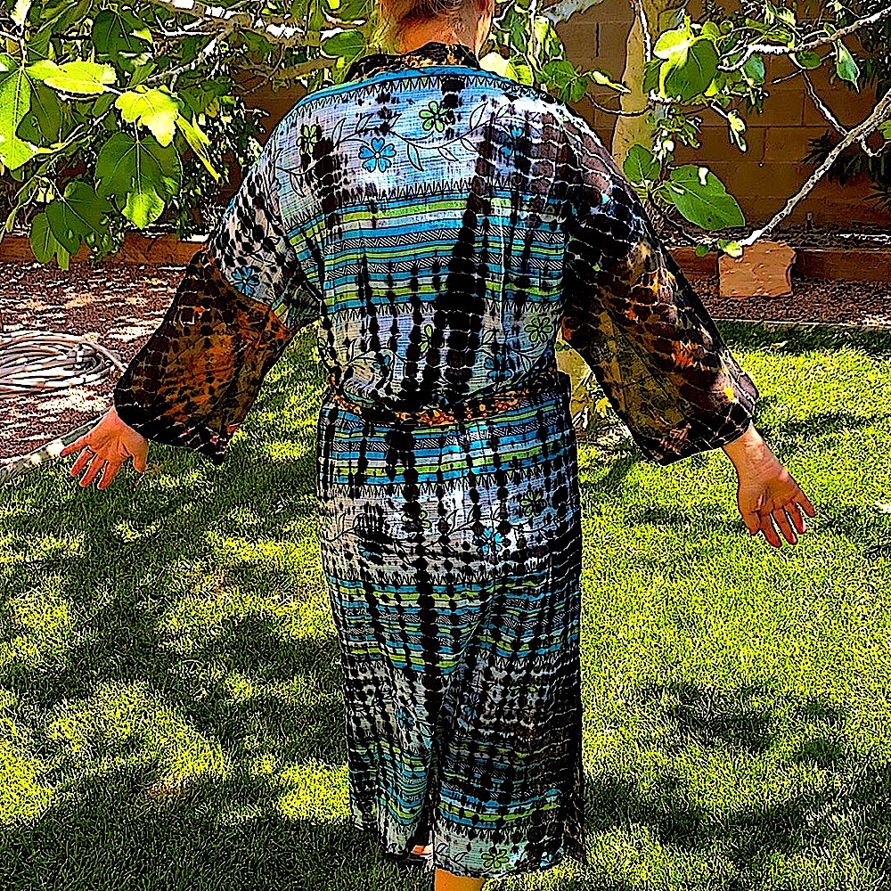 Reworked Vintage Robe Beth